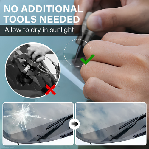 Wexxford GlassFix — Windshield Chip & Crack Repair Kit